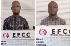 Two bankers jailed three years for N9.4m fraud