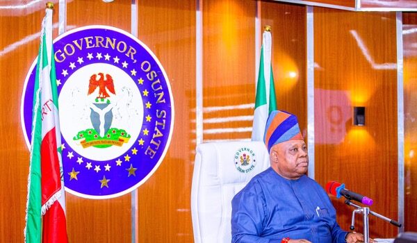 IT’S OFFICIAL: Adeleke re-elected Osun governor, defeats APC’s Oyebamiji Fowl, Public holiday, Osun, Security votes, Adeleke
