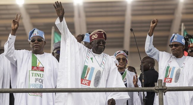 Tinubu in Lagos Tinubu