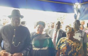 PHOTOS: Jonathan, Patience, mother vote in Otueke