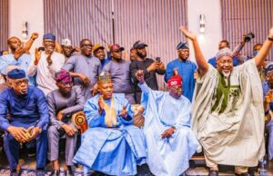 PHOTOS: Moments Tinubu emerges President-Elect