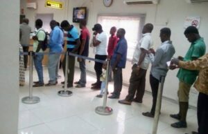 Customers throng banks as lenders open for weekend operations Profit, NLC strike, Bank customers, Banks