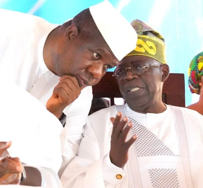 Bamidele and Tinubu Bamidele