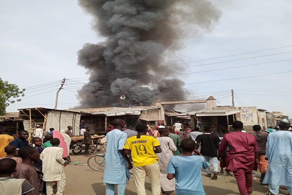 Borno fire Market
