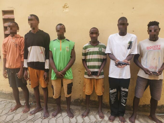Arrested armed robbers Robbers