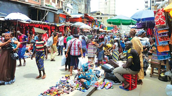 Lagos market Mushin