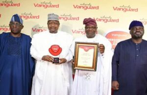 Danbatta receives Vanguard’s Regulator of The Year Award