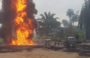 12 killed as explosion rocks crude pipeline in Rivers Vandals