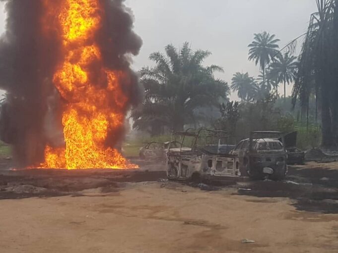 Rivers crude explosion Vandals