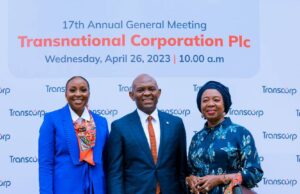 Transcorp Group’s earnings hit N135bn, profit rises to N30.2bn, pays N2bn dividend Transcorp