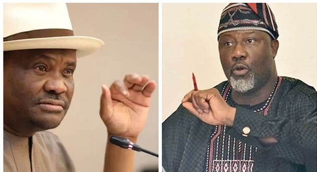 Wike and Dino Melaye Wike