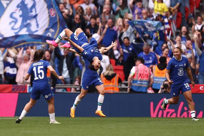 Chelsea vs Man United women in FA CUP final Women's FA Cup