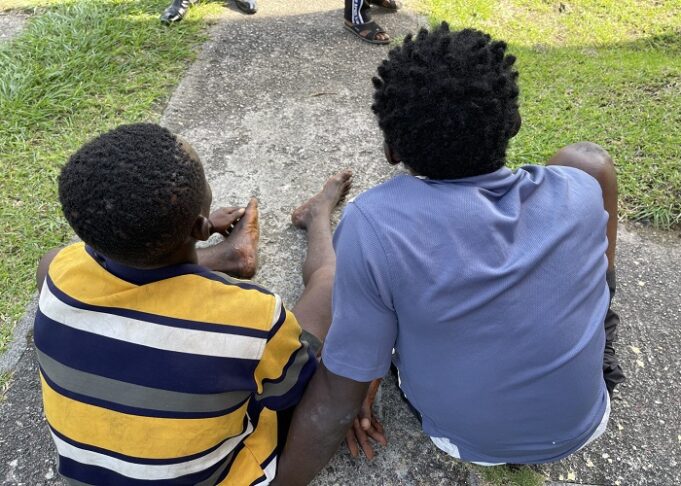 Arrested phone snatchers in UNICAL Phone snatchers