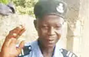 Drunk Police Inspector excretes in uniform, CP orders arrest Drunk Inspector Stephen Yohanna