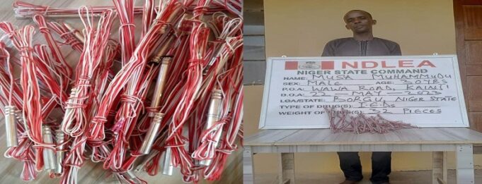 Explosives intercepted by NDLEA Niger