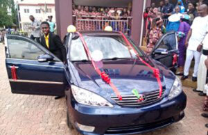 Student emerges VC for one day, wins car gift Iloanwusi