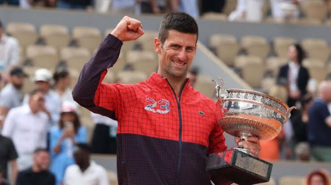 Novak Djokovic wins23rd Grand Slam title Grand Slam title