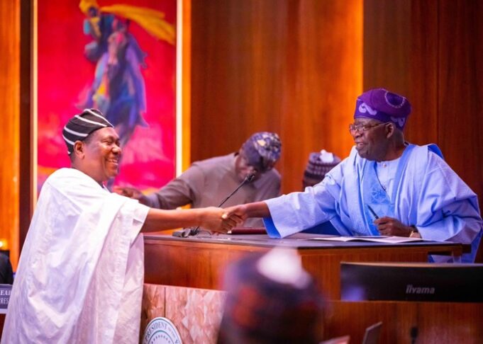 Tinubu swears in Akume as SGF Tinubu