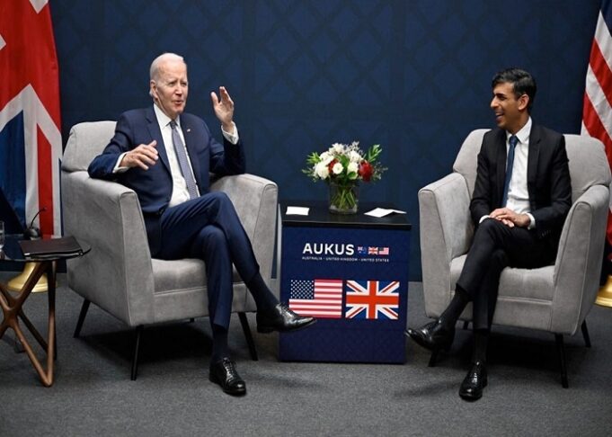 Biden and Sunak Mr President
