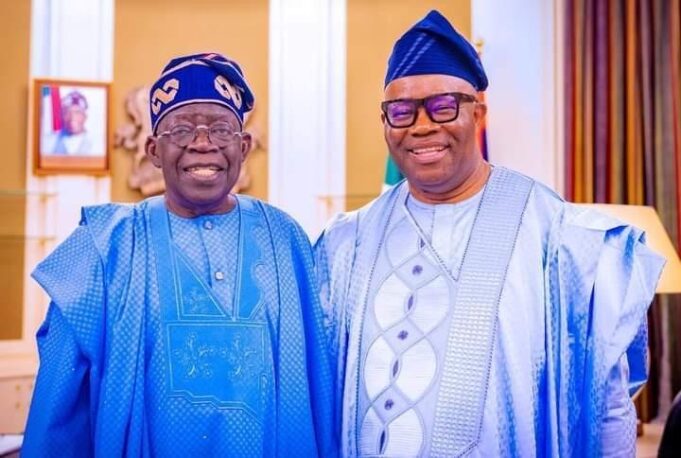 Tinubu and Akpabio Tinubu