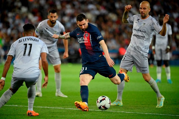 Messi in PSG final game PSG