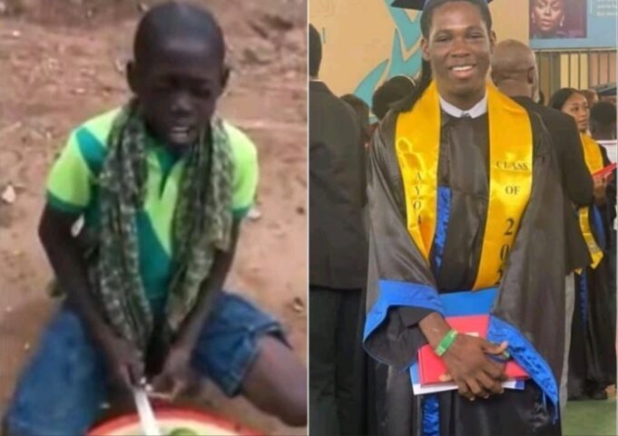 Popular Orange hawker graduates from high school Orange hawker