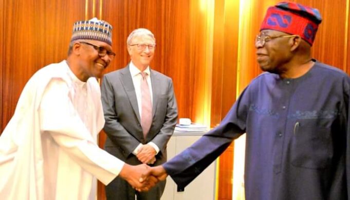 Tinubu, Bill Gates, and Dangote Bill Gates