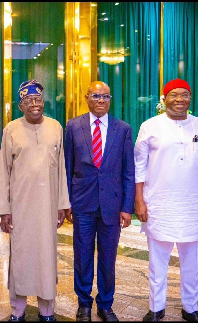 Wike and Tinubu Wike