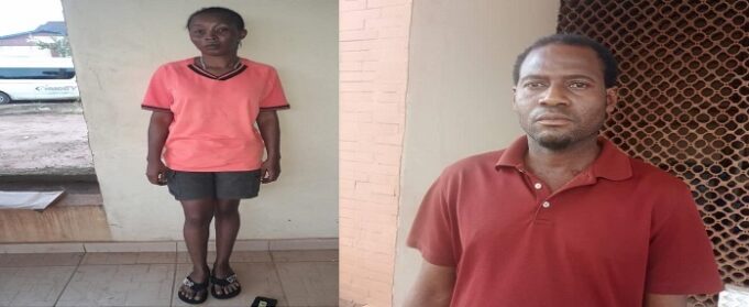 Arrested drug dealers in Delta State Church officials