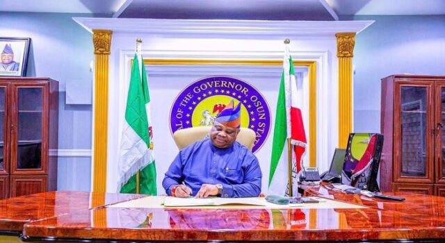 Osun guber: Adeleke, an overwhelmed incumbent Osun, OSIEC, Adeleke