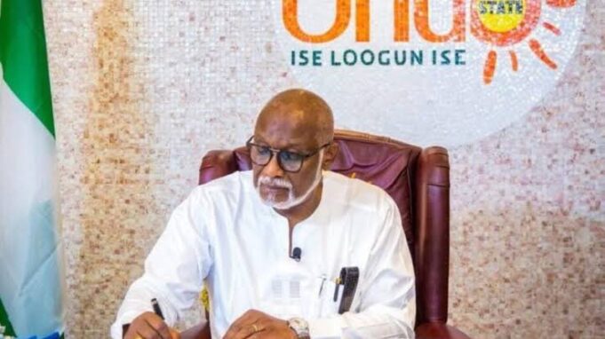 Akeredolu, Medical leave