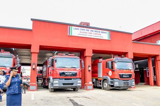Lagos fire Fire