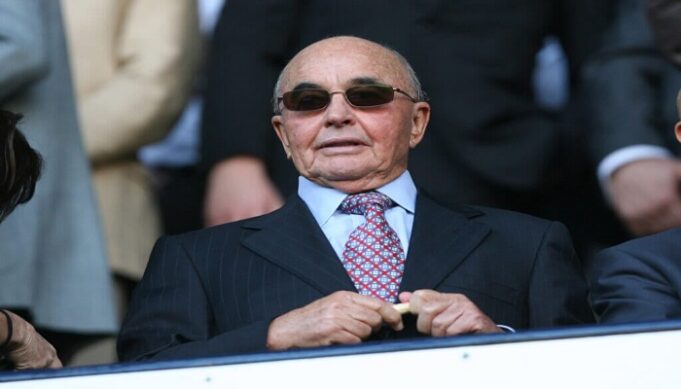 Tottenham owner, Joe Lewis Joe Lewis