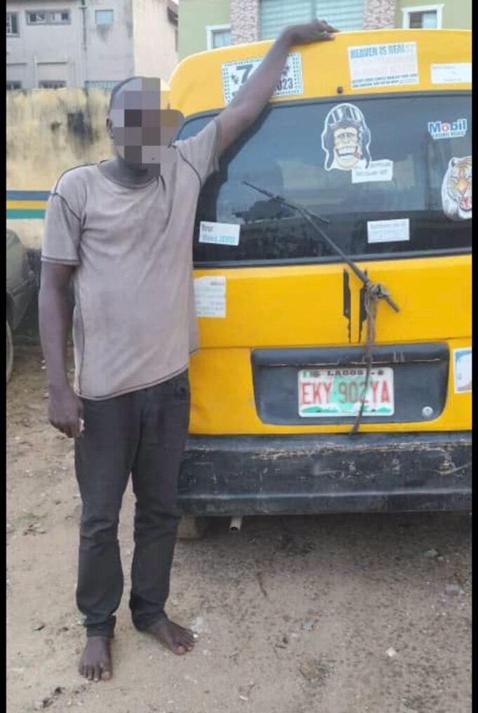 Police arrest suspected thief while attempting to sell stolen bus Stolen bus