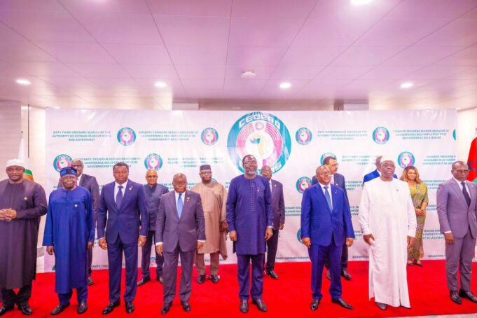 Tinubu at ECOWAS Summit Mali, ECOWAS, Tinubu
