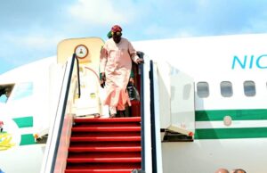 Tinubu returns to Abuja after 2-week private visit to Paris Tinubu