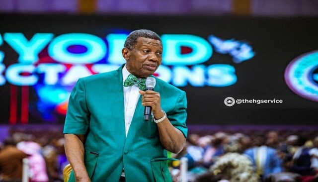 Quit if you fail, Adeboye warns security chiefs over terrorism Heaven, Paramilitary, Makeup, Adeboye