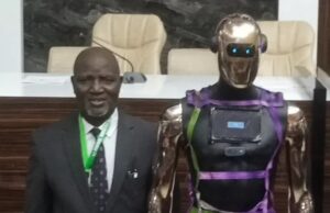 Unity College students build robot ‘Okikiola Sagamu’ Robot