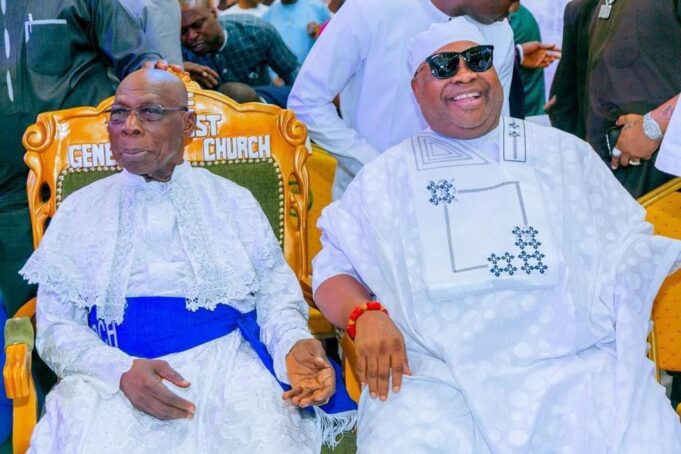 Obasanjo and Adeleke Obasanjo
