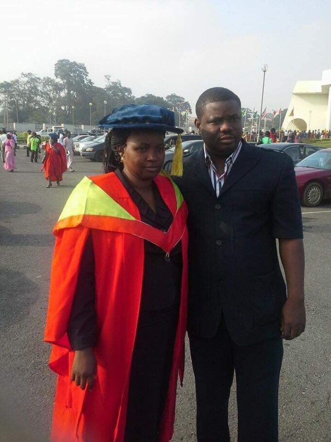 Suspended Ekiti CMD and wife Ekiti CMD