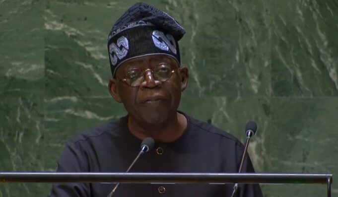 Tinubu addressing world leaders in New York Tinubu world leaders