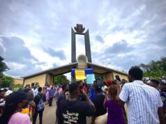 OAU students protest transport shortage, demand buses on campus