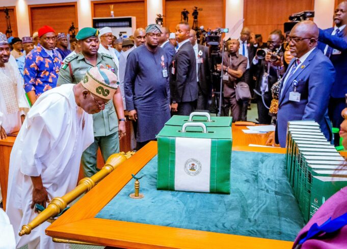 Tinubu presents 2024 Budget Restoration budget