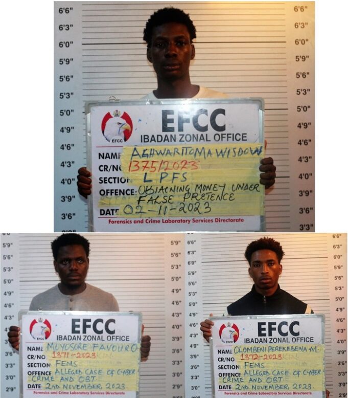 EFCC arraigns 11 OAU students for internet fraud OAU students