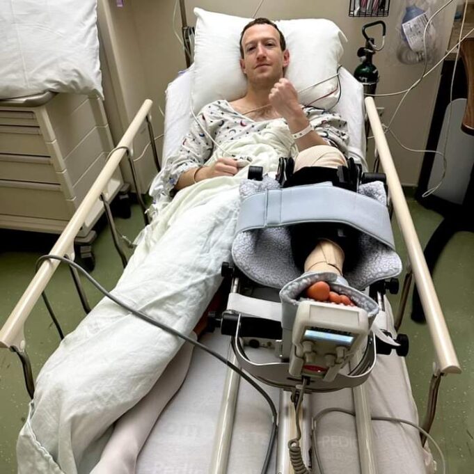 Mar Zuckerberg undergoes surgery for torn knee ligament Zuckerberg