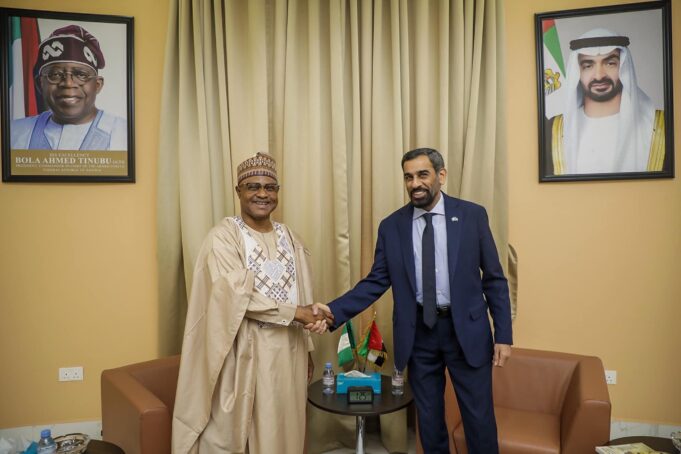 Governor Uba Sani and UAE Ambassador to Nigeria
