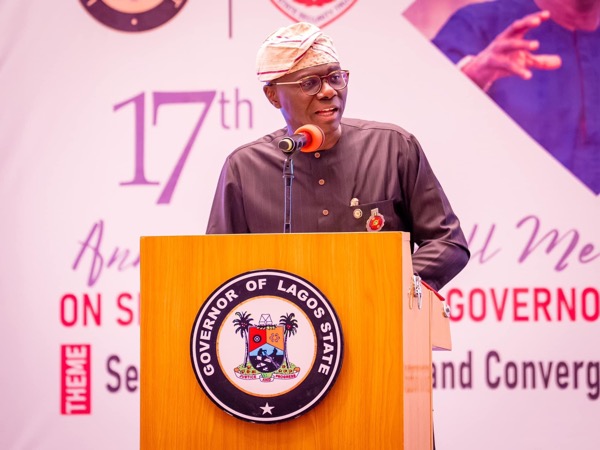 Lagos State Governor, Babajide Sanwo-Olu Airline