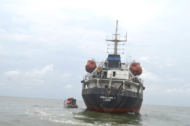 11,000 Nigerians jostle for Navy warship sail Stowaways, Petrol