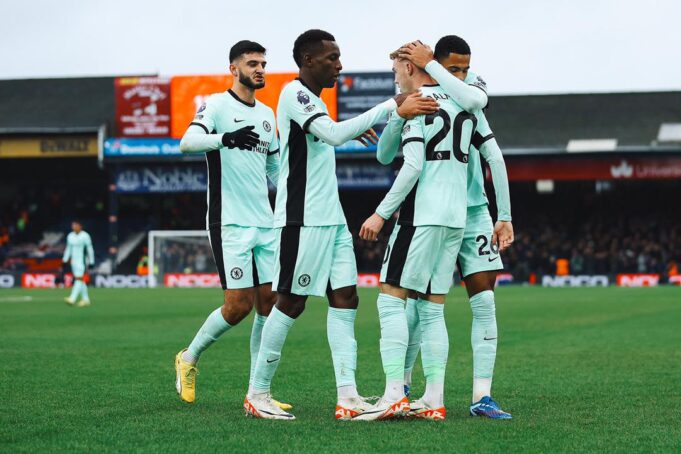 Chelsea vs Luton Town Palmer