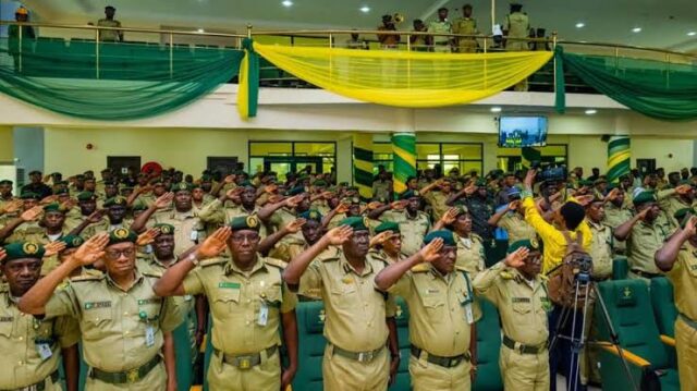 NCoS promotes 16,582 officers, warns against indiscipline NCoS officers